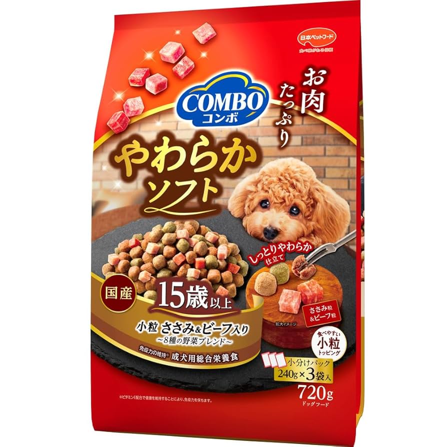 Amazon.co.jp: コンボドッグやわらかソフト15歳以上【半生タイプ